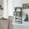Indauja Alexandra House Living Mėlyna Geležis Mango mediena 35 x 150 x 75 cm