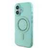 Guess IML Rhinestones MagSafe - Case for iPhone 16 Plus (Green)