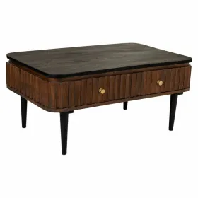 Кофейный столик Alexandra House Living Коричневый Железо Древесина манго 60 x 45 x 100 cm