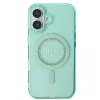 Guess IML Rhinestones MagSafe - Case for iPhone 16 Plus (Green)