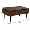 Olohuoneen pöytä Alexandra House Living Ruskea Rauta Mangopuu 60 x 45 x 100 cm