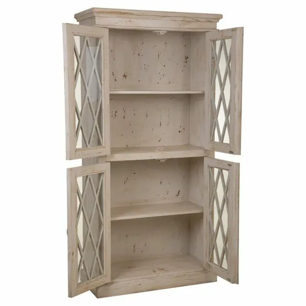 Rhythm stendas Alexandra House Living stiklas Geležis Mango mediena 40 x 183 x 90 cm