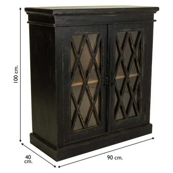 Мебель для прихожей Alexandra House Living Чёрный 40 x 100 x 90 cm