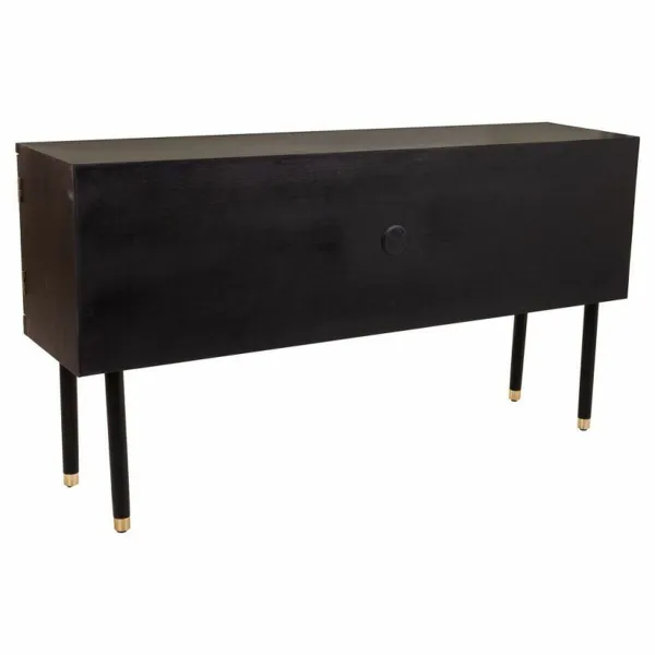 Bufete Alexandra House Living Melns Priede Koks MDF 38 x 81 x 152 cm