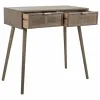 Hall Table with Drawers Alexandra House Living Grey 42 x 79 x 80 cm