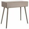 Stalas su stalčiais Alexandra House Living Pilka 42 x 79 x 80 cm