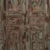 Cupboard Alexandra House Living Brown Recycled Wood 45 x 204 x 127 cm