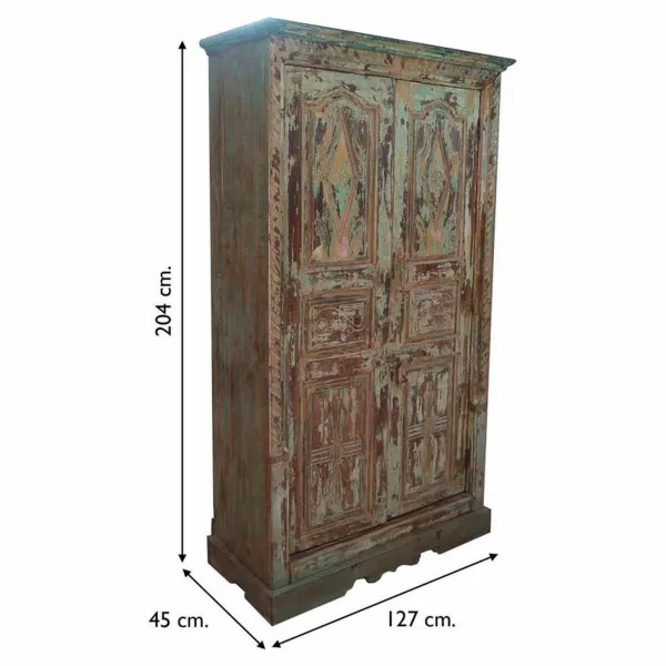 Skapītis Alexandra House Living Brūns Pārstrādāta Koks 45 x 204 x 127 cm