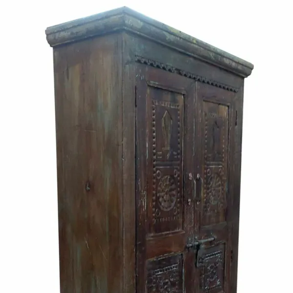 Cupboard Alexandra House Living Brown Recycled Wood 41 x 210 x 125 cm