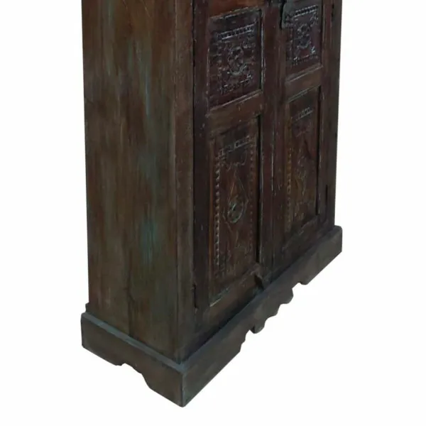 Spintelė Alexandra House Living Ruda Perdirbta Mediena 41 x 210 x 125 cm
