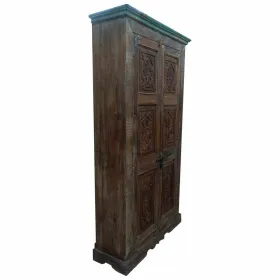 Spintelė Alexandra House Living Ruda Perdirbta Mediena 45 x 220 x 122 cm