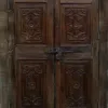 Cupboard Alexandra House Living Brown Recycled Wood 45 x 220 x 122 cm