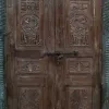Cupboard Alexandra House Living Brown Recycled Wood 45 x 220 x 121 cm