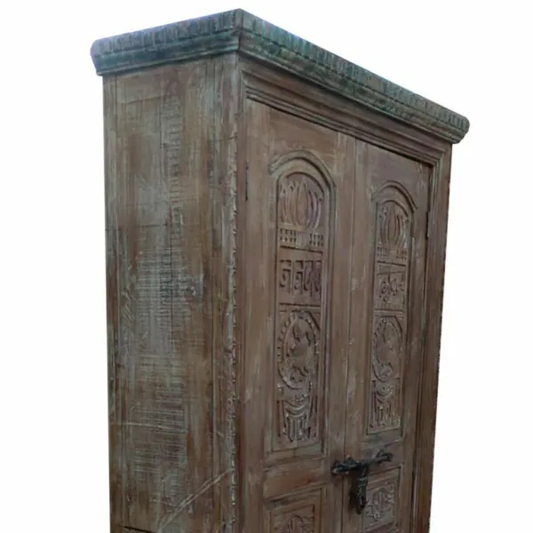 Skapītis Alexandra House Living Brūns Pārstrādāta Koks 45 x 220 x 121 cm