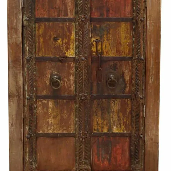 Spintelė Alexandra House Living Ruda Perdirbta Mediena 45 x 225 x 105 cm