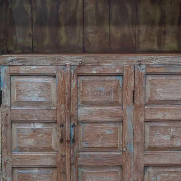 Hyllyt Alexandra House Living Ruskea Recycled Wood 40 x 186 x 137 cm