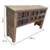 Мебель для прихожей Alexandra House Living Коричневый 39 x 90 x 138 cm