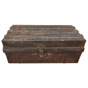 Dekoratīvs čemodāns Alexandra House Living Brūns Dzelzs Tradicionālais stils 36 x 27 x 68 cm