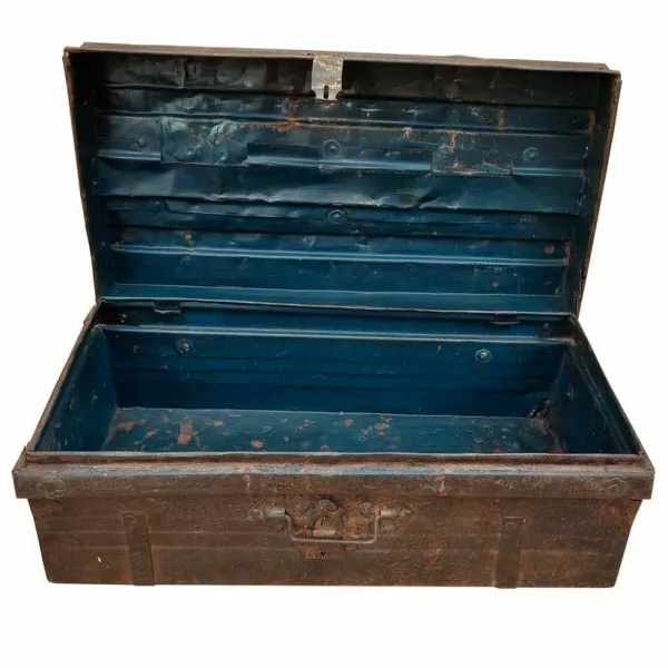 Dekoratīvs čemodāns Alexandra House Living Brūns Dzelzs Tradicionālais stils 36 x 27 x 68 cm