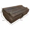 Dekoratīvs čemodāns Alexandra House Living Brūns Dzelzs Tradicionālais stils 30 x 19 x 53 cm