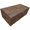 Decorative suitcase Alexandra House Living Brown Iron Traditional style 36 x 24 x 65 cm