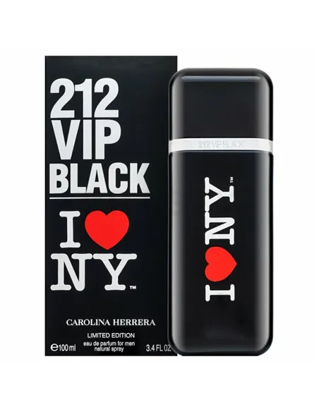 Men's Perfume Carolina Herrera EDP 212 VIP Black I Love NY 100 ml