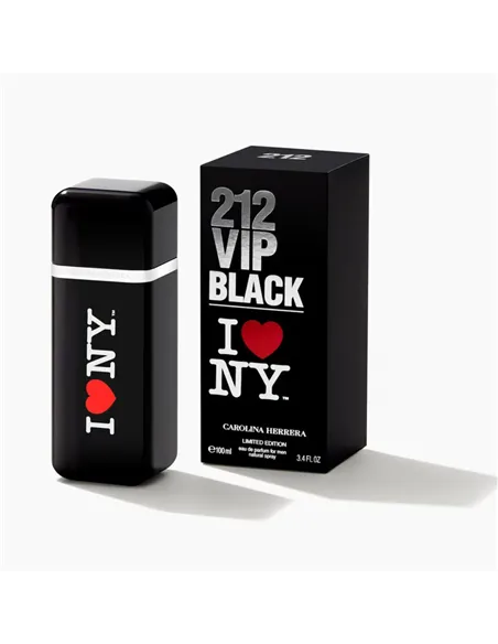 Men's Perfume Carolina Herrera EDP 212 VIP Black I Love NY 100 ml