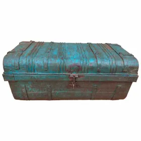 Декоративный чемодан Alexandra House Living Синий Железо Самобытный стиль 36 x 19 x 66 cm