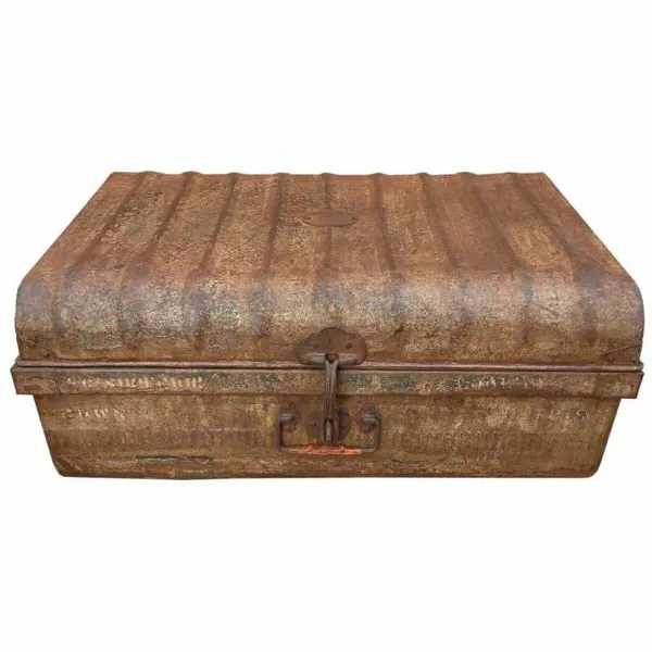 Dekoratīvs čemodāns Alexandra House Living Brūns Dzelzs Tradicionālais stils 45 x 29 x 67 cm