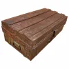 Dekoratyvinis lagaminas Alexandra House Living Ruda Geležis Tradicinis stilius 33 x 21 x 61 cm