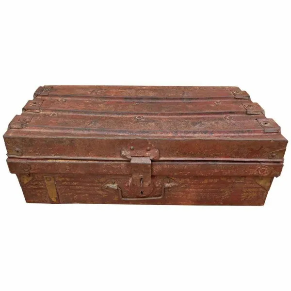 Dekoratīvs čemodāns Alexandra House Living Brūns Dzelzs Tradicionālais stils 33 x 21 x 61 cm