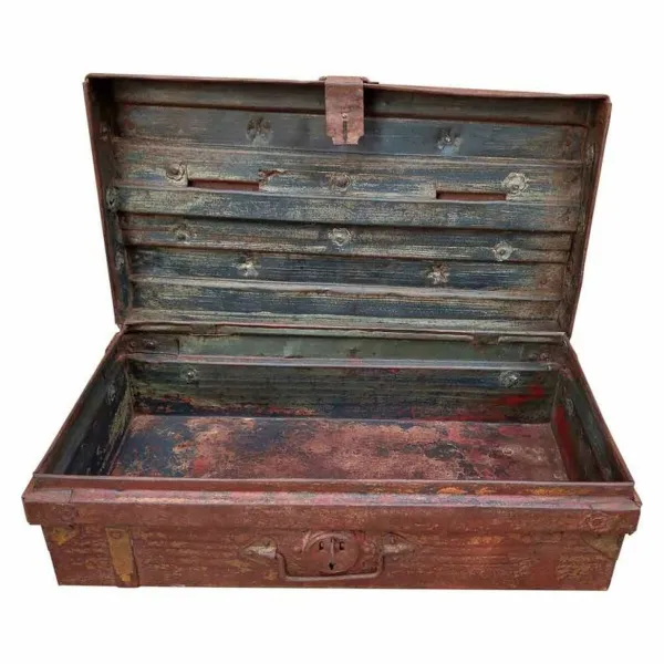 Декоративный чемодан Alexandra House Living Коричневый Железо Самобытный стиль 33 x 21 x 61 cm