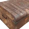 Decorative suitcase Alexandra House Living Brown Iron Traditional style 49 x 33 x 71 cm
