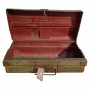 Decorative suitcase Alexandra House Living Brown Iron Traditional style 28 x 18 x 53 cm