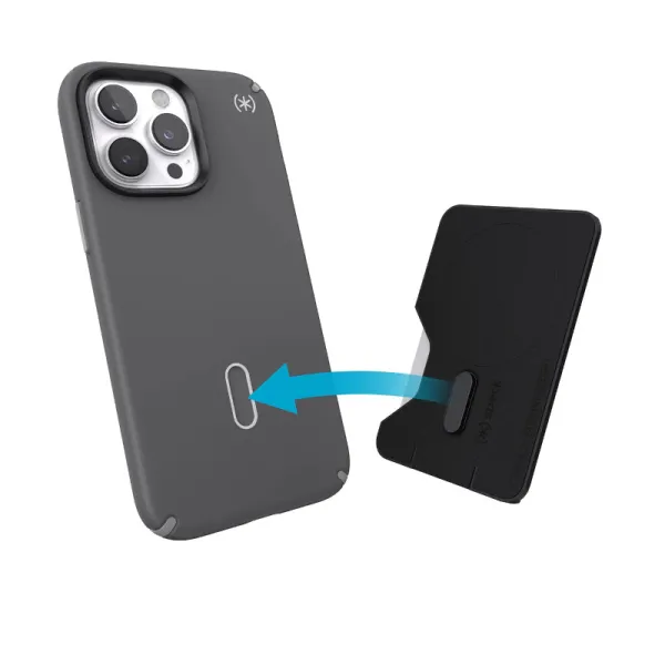Speck ClickLock Wallet For MagSafe - Magnetic MagSafe Wallet (Black)