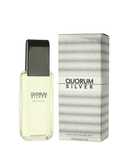 Men's Perfume Antonio Puig EDT Silver Quorum 100 ml