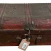 Decorative suitcase Alexandra House Living Brown Iron Traditional style 32 x 21 x 59 cm