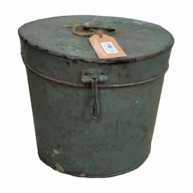 Dekoratīvs kanniņš Alexandra House Living Pelēks Dzelzs Tradicionālais stils 26 x 32 x 26 cm