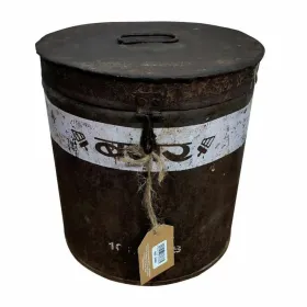 Dekoratīvs kanniņš Alexandra House Living Brūns Dzelzs Tradicionālais stils 25 x 28 x 25 cm
