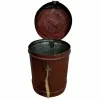Decorative canister Alexandra House Living Brown Iron Traditional style 23 x 30 x 23 cm