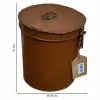 Dekoratīvs kanniņš Alexandra House Living Brūns Dzelzs Tradicionālais stils 29 x 21 x 29 cm