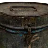 Decorative canister Alexandra House Living Brown Iron Traditional style 19 x 23 x 19 cm