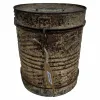 Decorative canister Alexandra House Living Brown Iron Traditional style 23 x 27 x 23 cm