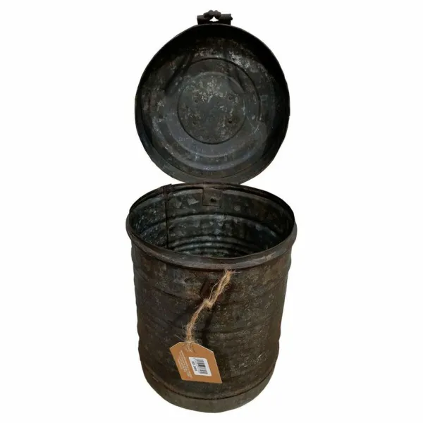 Dekoratīvs kanniņš Alexandra House Living Brūns Dzelzs Tradicionālais stils 23 x 29 x 23 cm