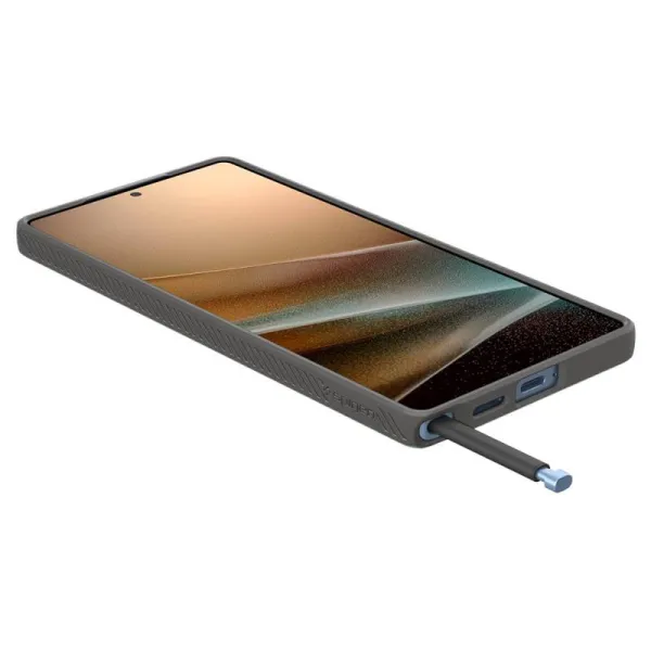 Spigen Liquid Air - Case for Samsung Galaxy S25 Ultra (Marble Grey)