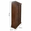 Cupboard Alexandra House Living Brown Recycled Wood 42 x 217 x 118 cm