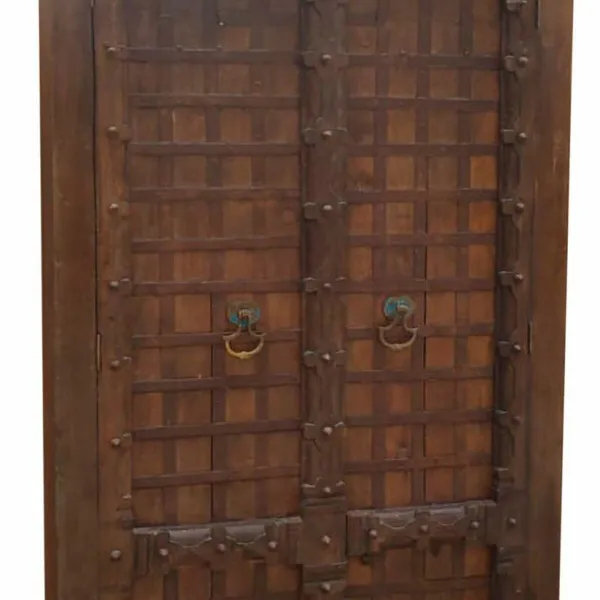 Cupboard Alexandra House Living Brown Recycled Wood 42 x 217 x 118 cm
