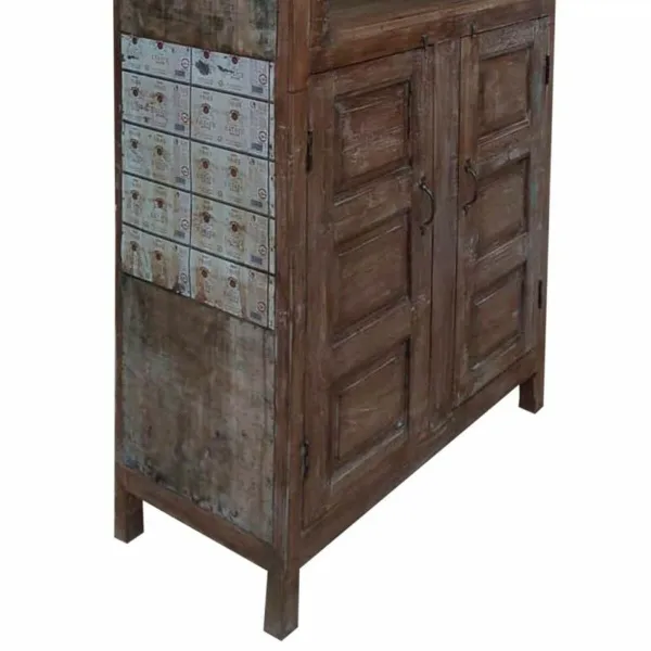 Plaukti Alexandra House Living Brūns Pārstrādāta Koks 42 x 213 x 107 cm