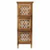 Kumode Alexandra House Living Brūns Koks Paulovnijas koks 26 x 61 x 22 cm