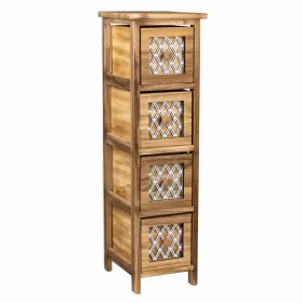 Kumode Alexandra House Living Brūns Koks Paulovnijas koks 26 x 61 x 22 cm